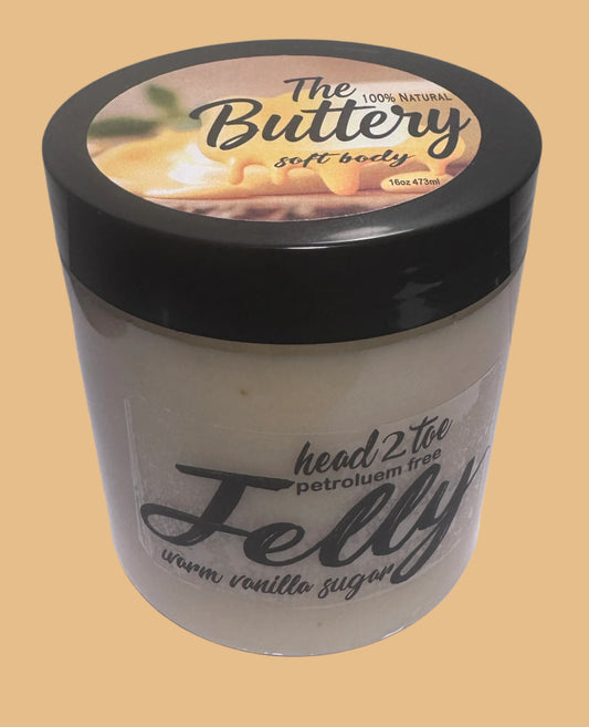 Our Head to Toe Jelly is just like the big Petroleum Jelly brand without the Petroleum! All day long super hydration, providing an excellent barrier between your skin and the free radicals in the environment. 
