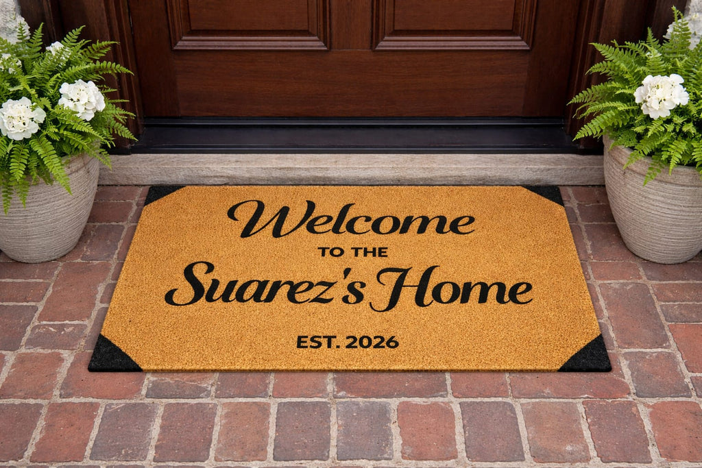 Welcome Custom Coir Doormats