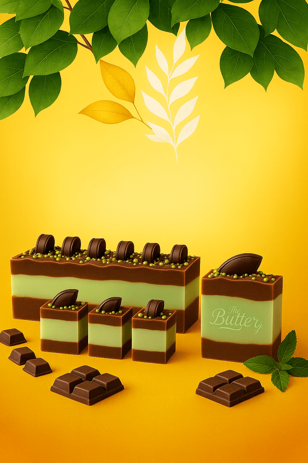 Mint Cocoa Cream loaf