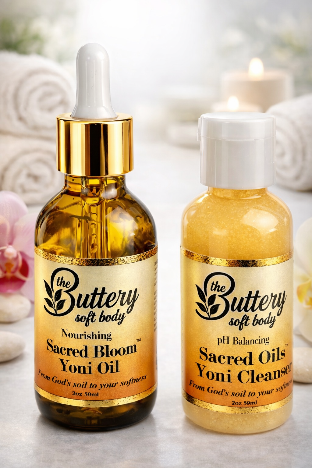 A+ Yoni Oil and Cleanse 2oz Package