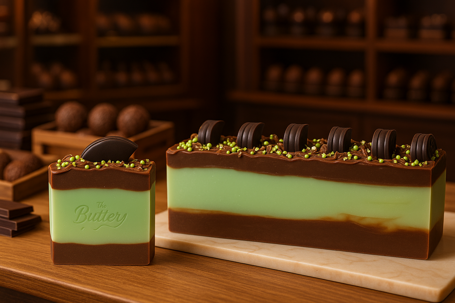 Mint Cocoa Cream Loaf