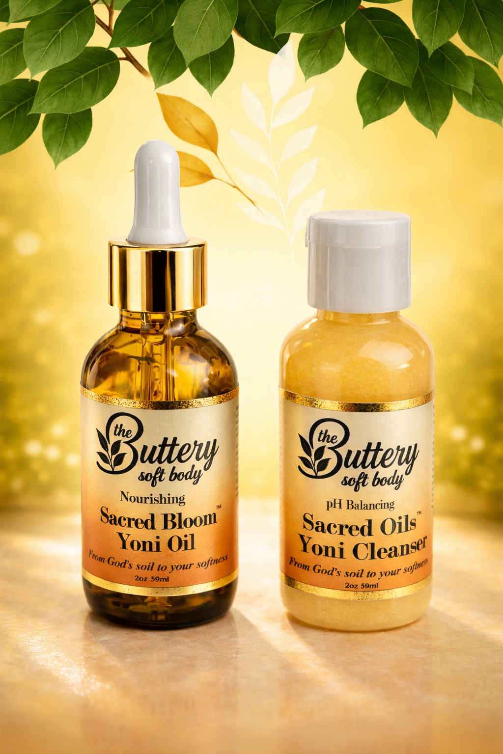 A+ Yoni Oil and Cleanse 2oz Package